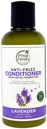 Pure, Anti-Frizz Conditioner, Lavender, 3 fl oz (90 ml) by Petal Fresh-Bad, Skönhet, Hår, Hårbotten, Schampo, Balsam