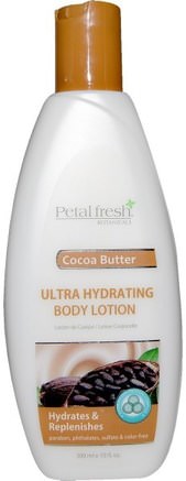 Ultra Hydrating Body Lotion, Cocoa Butter, 10 fl oz (300 ml) by Petal Fresh-Bad, Skönhet, Body Lotion