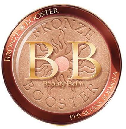 Bronze Booster, Glow-Boosting Beauty Balm BB Bronzer, SPF 20, Medium to Dark, 0.3 oz (9 g) by Physicians Formula-Bad, Skönhet, Smink, Skimmer / Bronspulver, Rodnad