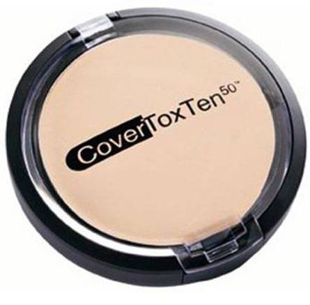CoverToxTen 50, Wrinkle Formula Face Powder, Translucent Light, 0.3 oz (9 g) by Physicians Formula-Bad, Skönhet, Smink, Kompakt Pulver