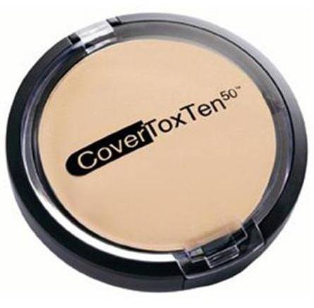 CoverToxTen 50, Wrinkle Therapy Face Powder, Translucent Medium, 0.3 oz (9 g) by Physicians Formula-Bad, Skönhet, Smink, Kompakt Pulver