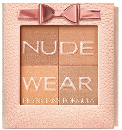 Nude Wear, Glowing Nude Bronzer, Light Bronzer, 0.24 oz (7 g) by Physicians Formula-Bad, Skönhet, Smink, Skimmer / Bronspulver, Rodnad