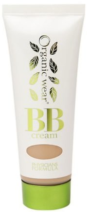 Organic Wear, BB, All-in-1 Beauty Balm Cream, Light/Medium, 1.2 fl oz (35 ml) by Physicians Formula-Bad, Skönhet, Smink, Flytande Smink