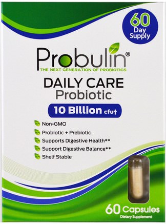 Daily Care, Probiotic, 60 Capsules by Probulin-Kosttillskott, Probiotika