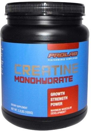 Creatine Monohydrate, 2.2 lbs (1000 g) by ProLab-Sport, Kreatinpulver