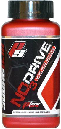 NO3Drive, Nitric Oxide Amplifier, 90 Capsules by ProSupps-Sport, Sport, Kväveoxid