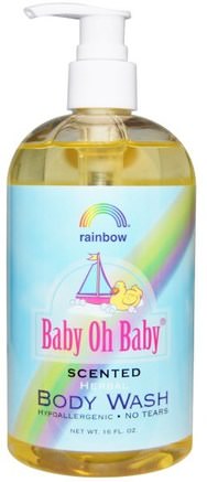 Baby Oh Baby, Herbal Body Wash, Scented, 16 fl oz by Rainbow Research-Bad, Skönhet, Duschgel
