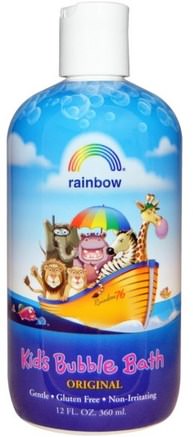 Kids Bubble Bath, Original, 12 fl oz (360 ml) by Rainbow Research-Bad, Skönhet, Bubbelbad, Barnbubbelbad