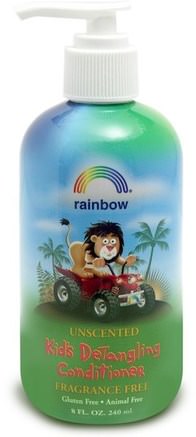 Kids Detangling Conditioner, Fragrance Free, 8 fl oz, (240 ml) by Rainbow Research-Bad, Skönhet, Balsam, Barnbalsam