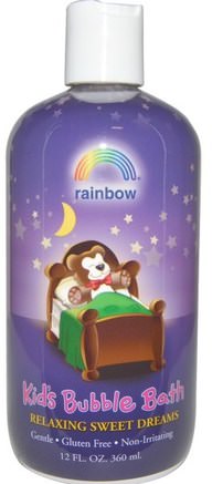 Kids Bubble Bath, Relaxing Sweet Dreams, 12 fl oz (360 ml) by Rainbow Research-Bad, Skönhet, Bubbelbad, Barnbubbelbad