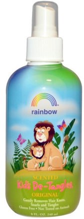 Original, Kids De-Tangler, Scented, 8 oz (240 ml) by Rainbow Research-Bad, Skönhet, Balsam, Barnbalsam