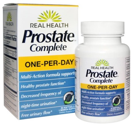 Prostate Complete, 30 Softgels by Real Health-Hälsa, Män, Prostata