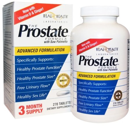 The Prostate Formula, 270 Tablets by Real Health-Hälsa, Män, Prostata