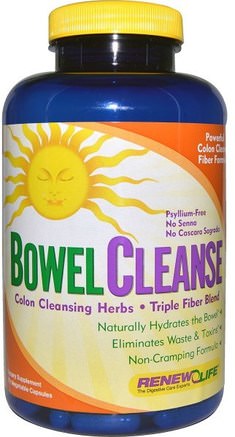 Bowel Cleanse, 150 Veggie Caps by Renew Life-Hälsa, Detox