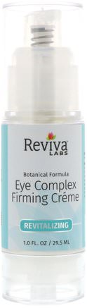 Eye Complex Firming Creme, 1.0 fl oz (29.5 ml) by Reviva Labs-Skönhet, Ansiktsvård, Krämer Lotioner, Serum, Ögon Krämer