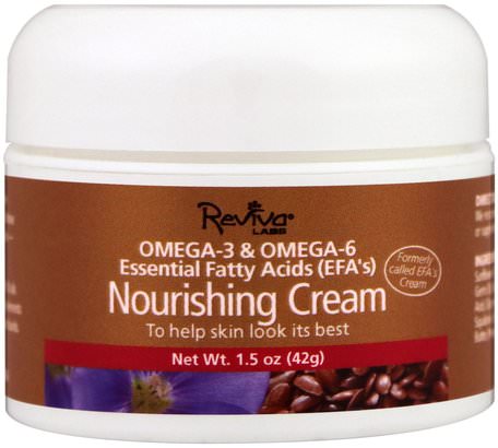 Nourishing Cream, 1.5 oz (41 g) by Reviva Labs-Skönhet, Ansiktsvård, Krämer Lotioner, Serum, Hälsa, Hud, Nattkrämer