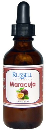 Maracuja Oil, 2 fl oz (60 ml) by Russell Organics-Hälsa, Hudserum