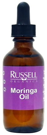 Moringa Oil, 2 fl oz (60 ml) by Russell Organics-Hälsa, Hud, Bad, Skönhetsoljor
