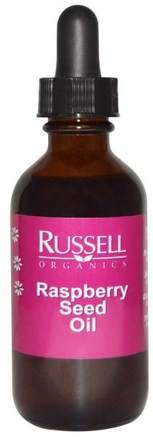 Raspberry Seed Oil, 2 fl oz (60 ml) by Russell Organics-Hälsa, Hud, Bad, Skönhetsoljor