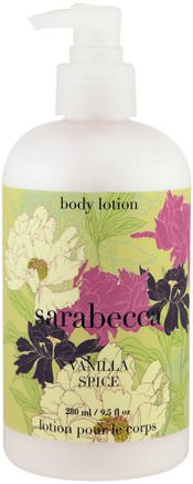 Body Lotion, Vanilla Spice, 9.5 fl oz (280 ml) by Sarabecca-Hälsa, Hud, Kroppslotion