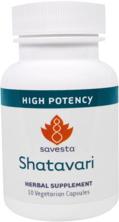 Shatavari, 10 Vegetarian Capsules by Savesta-Kvinnor, Savesta