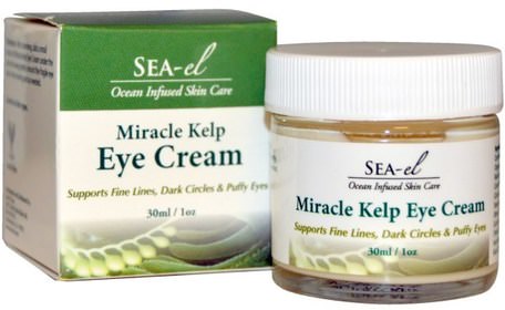 Miracle Kelp Eye Cream, 1 oz (30 ml) by Sea el-Skönhet, Ögon Krämer