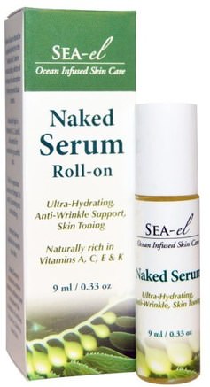 Naked Serum Roll-on, 0.33 oz (9 ml) by Sea el-Hälsa, Hudserum, Skönhet, Ögonkrämor