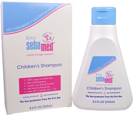 Childrens Shampoo, 8.5 fl oz (250 ml) by Sebamed USA-Bad, Skönhet, Hår, Hårbotten, Schampo, Balsam, Barnschampo
