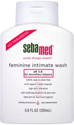 Feminine Intimate Wash, 6.8 fl oz (200 ml) by Sebamed USA-Hälsa, Kvinnor, Kvinna