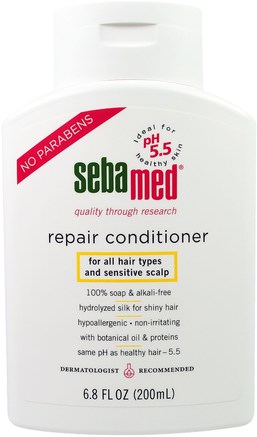 Repair Conditioner, 6.8 fl oz (200 ml) by Sebamed USA-Bad, Skönhet, Hår, Hårbotten, Schampo, Balsam, Balsam