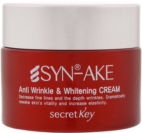 Anti Wrinkle & Whitening Cream, 1.76 ml (50 g) by Secret Key-Skönhet, Ansiktsvård, Krämer Lotioner, Serum, Rynk Krämer