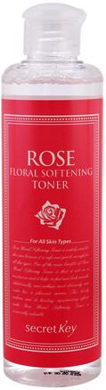 Rose Floral Softening Toner, 248 ml by Secret Key-Skönhet, Ansiktsvård