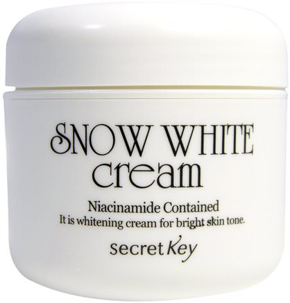Snow White Cream, Whitening Cream, 50 g by Secret Key-Bad, Skönhet, Ansiktsvård, Krämer Lotioner, Serum