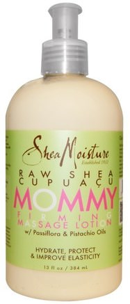 Mommy, Firming Massage Lotion, 13 fl oz (384 ml) by Shea Moisture-Bad, Skönhet, Body Lotion