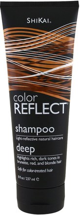 Color Reflect, Shampoo, Deep, 8 fl oz (237 ml) by Shikai-Bad, Skönhet, Hår, Hårbotten