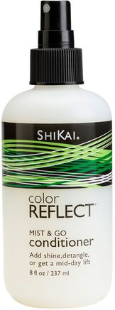 Color Reflect, Mist & Go Conditioner, 8 fl oz (237 ml) by Shikai-Bad, Skönhet, Hår, Hårbotten, Balsam