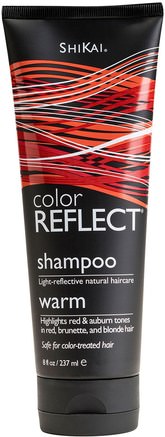 Color Reflect, Shampoo, Warm, 8 oz (237 ml) by Shikai-Bad, Skönhet, Hår, Hårbotten, Hårfärg, Hårvård, Schampo