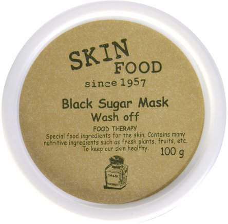 Black Sugar Mask Wash Off, 100 g by Skinfood-Bad, Skönhet, Ansiktsmasker, Socker, Fruktmasker