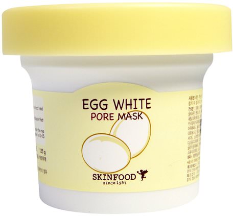 Egg White Pore Mask, 125 g by Skinfood-Bad, Skönhet, Ansiktsmasker, Ris, Äggmasker