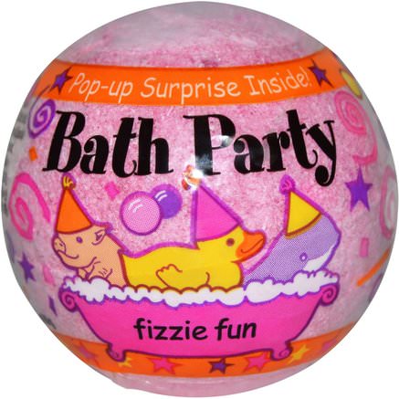 Bath Party Fizzie Fun, 2.2 oz (60 g) by Smith & Vandiver-Bad, Skönhet, Badsalter