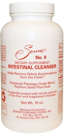 No. 9, Intestinal Cleanser, 10 oz by Sonnes-Hälsa, Detox