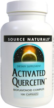Activated Quercetin, 100 Capsules by Source Naturals-Kosttillskott, Quercetin