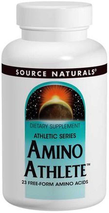 Amino Athlete, 1000 mg, 100 Tablets by Source Naturals-Kosttillskott, Aminosyror, L Alanin