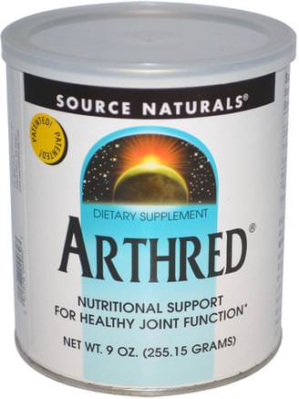 Arthred, 9 oz (255.15 g) by Source Naturals-Hälsa, Ben, Osteoporos, Gemensam Hälsa, Leder Ledband