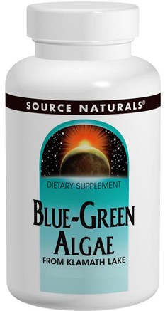 Blue-Green Algae Powder, 4 oz (113.4 g) by Source Naturals-Kosttillskott, Superfoods, Olika Blågröna Alger