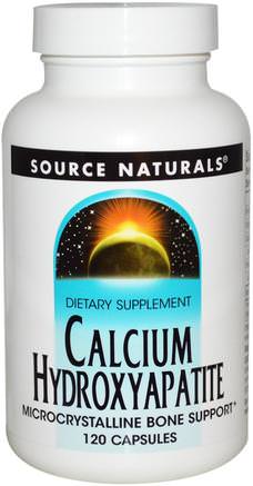 Calcium Hydroxyapatite, 120 Capsules by Source Naturals-Kosttillskott, Mineraler, Kalciumhydroxipatit