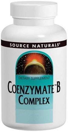 Coenzymate B Complex, Peppermint Flavored Sublingual, 60 Tablets by Source Naturals-Kosttillskott, Coenzymat B-Vitaminer