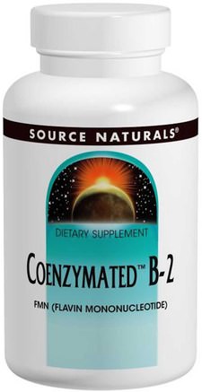 Coenzymated B-2, Sublingual, 60 Tablets by Source Naturals-Kosttillskott, Coenzymat B-Vitaminer