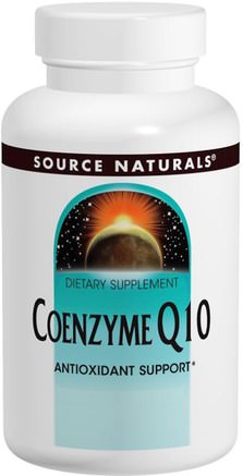 Coenzyme Q10, 100 mg, 60 Capsules by Source Naturals-Kosttillskott, Koenzym Q10
