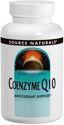 Coenzyme Q10, 200 mg, 60 Capsules by Source Naturals-Kosttillskott, Koenzym Q10, Coq10 200 Mg